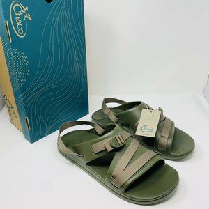 Chaco Men's Chillos Sport Sandal Men 15 Moss Green Vegan Z Strap Waterproof EVA